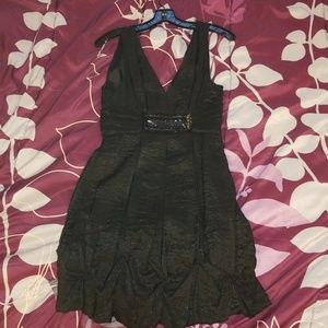 NWOT BCBG black mini dress